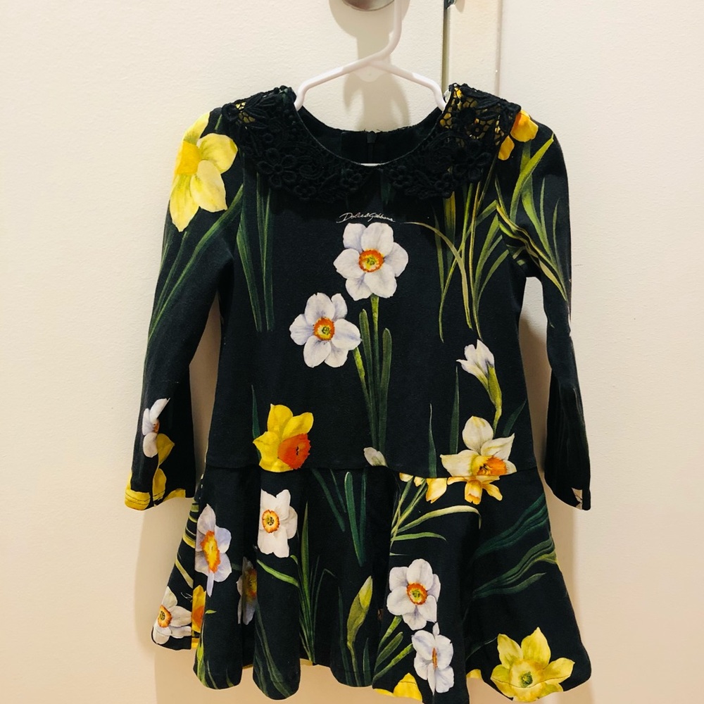 Dolce&Gabbana toddler girl floral dress